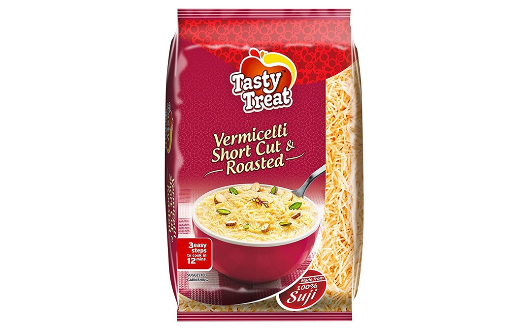 Tasty Treat Vermicelli Short Cut & Roasted   Pack  400 grams